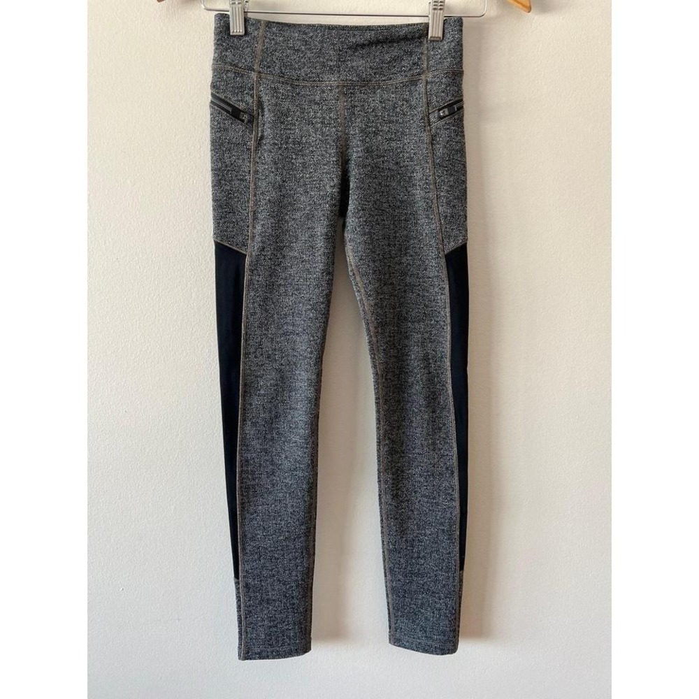 Athleta Girl Herringbone Luxe Metro Drifter Leggings Large